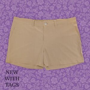 NWT Patagonia Tan Sporty Women's Happy Hike Shorts | Size 14
